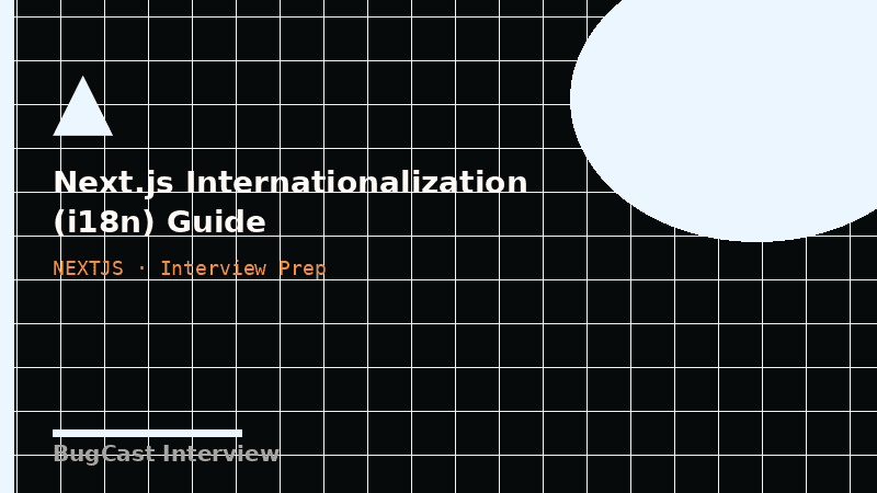 Next.js Internationalization (i18n) Guide